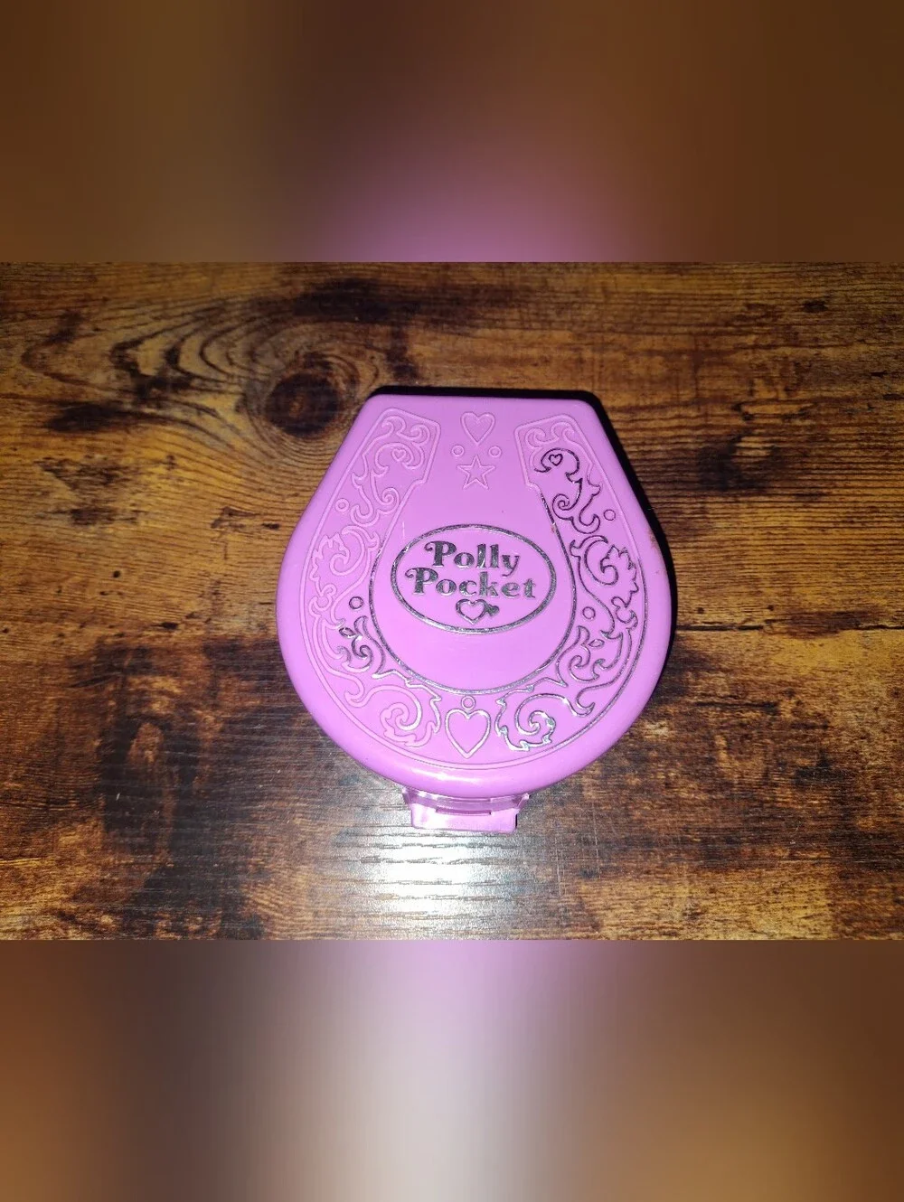 Vintage Polly Pocket Pony Ridin Show Compact 1994 Bluebird